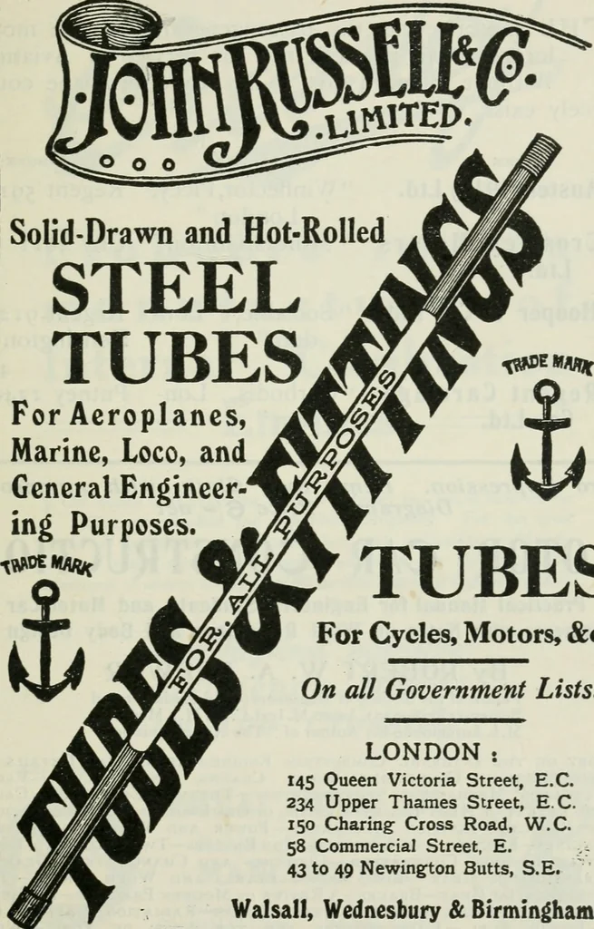 An illustration from The aviation pocket-book for 1918; a compendium of modern practice and a collection of useful notes, formulae, rules, tables and data relating to aeronautics, 1918, leaf 98