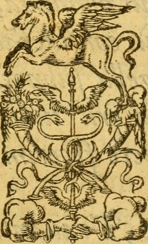 An illustration from Avreliae vrbis memorabilis ab Anglis obsidio, anno 1428, : et Ioannae Viraginis Lotharingiae res gestae., 1560, leaf 4