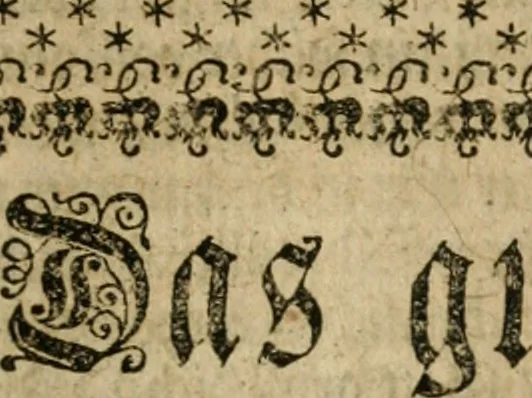 An illustration from Avrevm vellvs, oder, Guldin Schatz und Kunst-Kammer : darinnen der aller fürnemisten, fürtreffenlichsten, ausserlesenesten, herrlichisten und bewehrtesten Auctorum Schrifften und Bücher, aufs dem gar uralten Schatz der uberblibnen, verborgnen, hinderhaltenen Reliquien und Monumenten der Aegyptiorum, Arabum, Chaldaeorum & Assyriorum Königen und Weysen, 1708, leaf 110