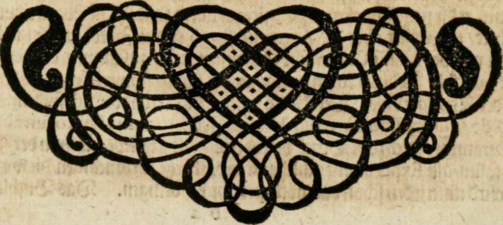An illustration from Avrevm vellvs, oder, Guldin Schatz und Kunst-Kammer : darinnen der aller fürnemisten, fürtreffenlichsten, ausserlesenesten, herrlichisten und bewehrtesten Auctorum Schrifften und Bücher, aufs dem gar uralten Schatz der uberblibnen, verborgnen, hinderhaltenen Reliquien und Monumenten der Aegyptiorum, Arabum, Chaldaeorum & Assyriorum Königen und Weysen, 1708, leaf 15