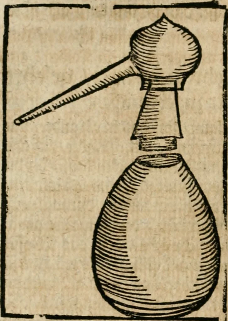 An illustration from Avrevm vellvs, oder, Guldin Schatz und Kunst-Kammer : darinnen der aller fürnemisten, fürtreffenlichsten, ausserlesenesten, herrlichisten und bewehrtesten Auctorum Schrifften und Bücher, aufs dem gar uralten Schatz der uberblibnen, verborgnen, hinderhaltenen Reliquien und Monumenten der Aegyptiorum, Arabum, Chaldaeorum & Assyriorum Königen und Weysen, 1708, leaf 259