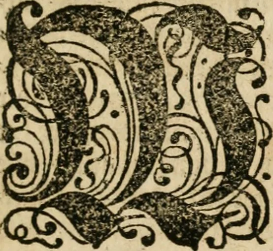 An illustration from Avrevm vellvs, oder, Guldin Schatz und Kunst-Kammer : darinnen der aller fürnemisten, fürtreffenlichsten, ausserlesenesten, herrlichisten und bewehrtesten Auctorum Schrifften und Bücher, aufs dem gar uralten Schatz der uberblibnen, verborgnen, hinderhaltenen Reliquien und Monumenten der Aegyptiorum, Arabum, Chaldaeorum & Assyriorum Königen und Weysen, 1708, leaf 6