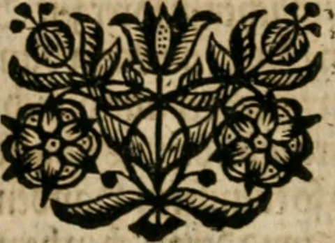 An illustration from Avrevm vellvs, oder, Guldin Schatz und Kunst-Kammer : darinnen der aller fürnemisten, fürtreffenlichsten, ausserlesenesten, herrlichisten und bewehrtesten Auctorum Schrifften und Bücher, aufs dem gar uralten Schatz der uberblibnen, verborgnen, hinderhaltenen Reliquien und Monumenten der Aegyptiorum, Arabum, Chaldaeorum & Assyriorum Königen und Weysen, 1708, leaf 783