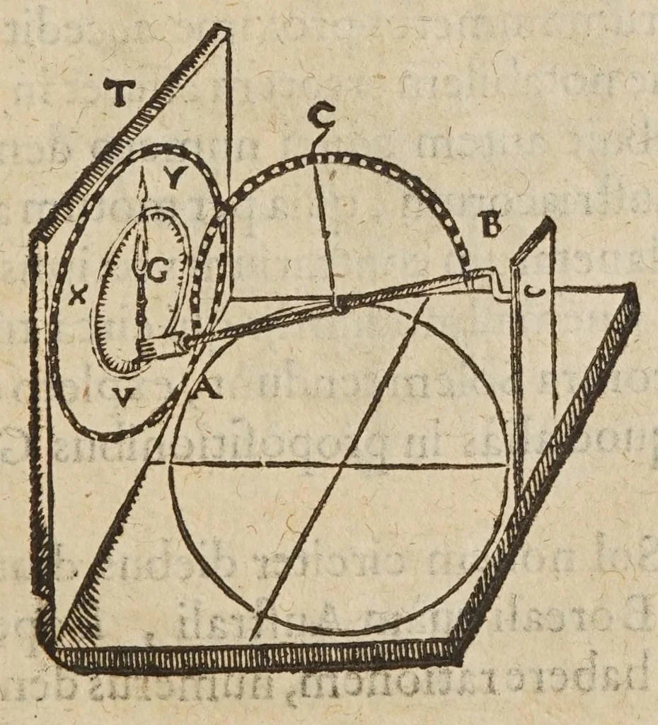 An illustration from Avstriaca sidera heliocyclia astronomicis hypothesibvs jlligata, 1633, leaf 111