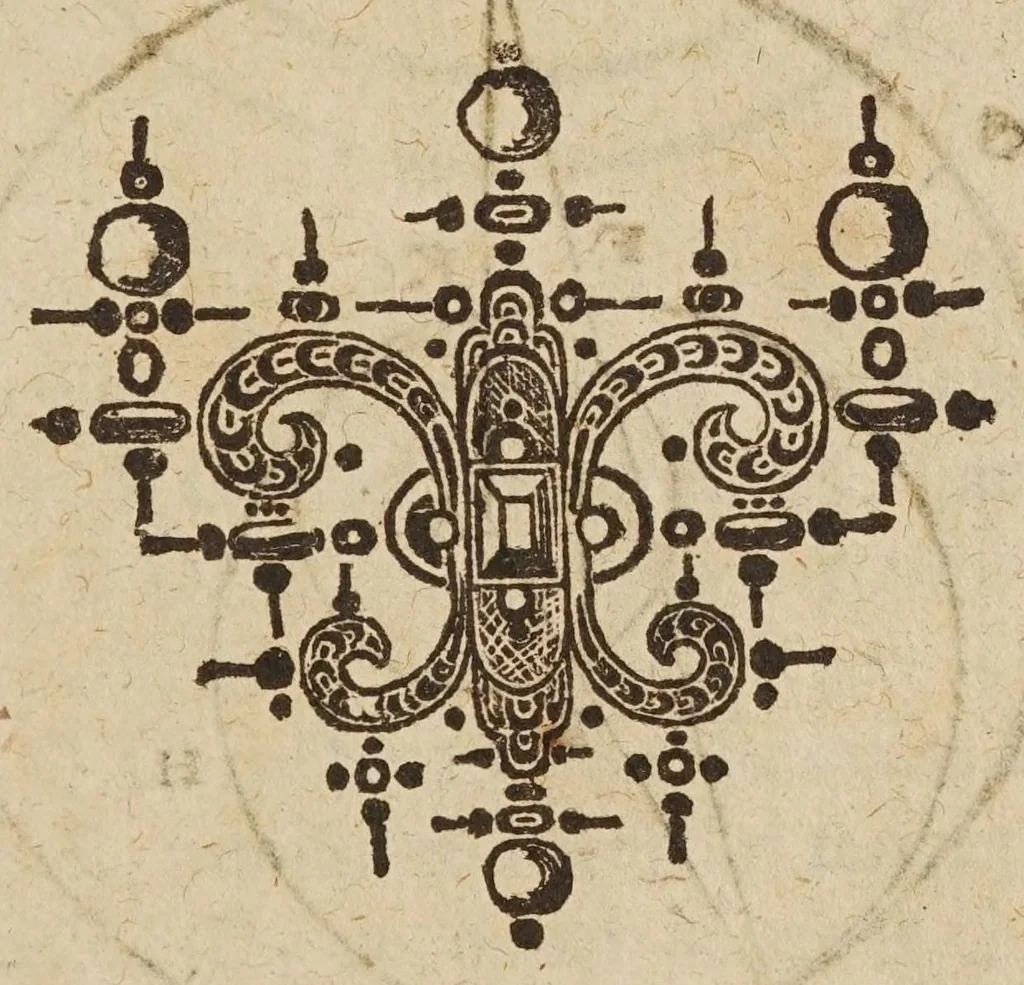 An illustration from Avstriaca sidera heliocyclia astronomicis hypothesibvs jlligata, 1633, leaf 113