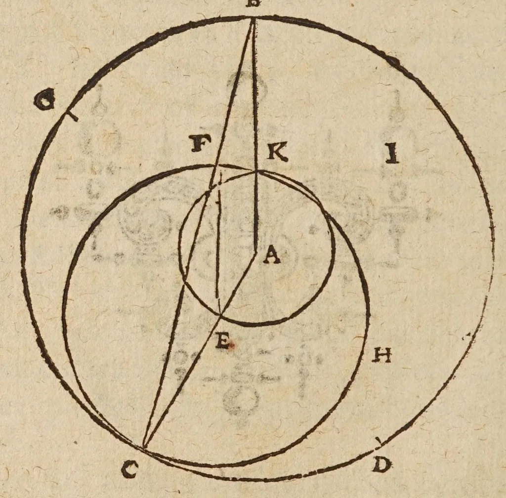 An illustration from Avstriaca sidera heliocyclia astronomicis hypothesibvs jlligata, 1633, leaf 114