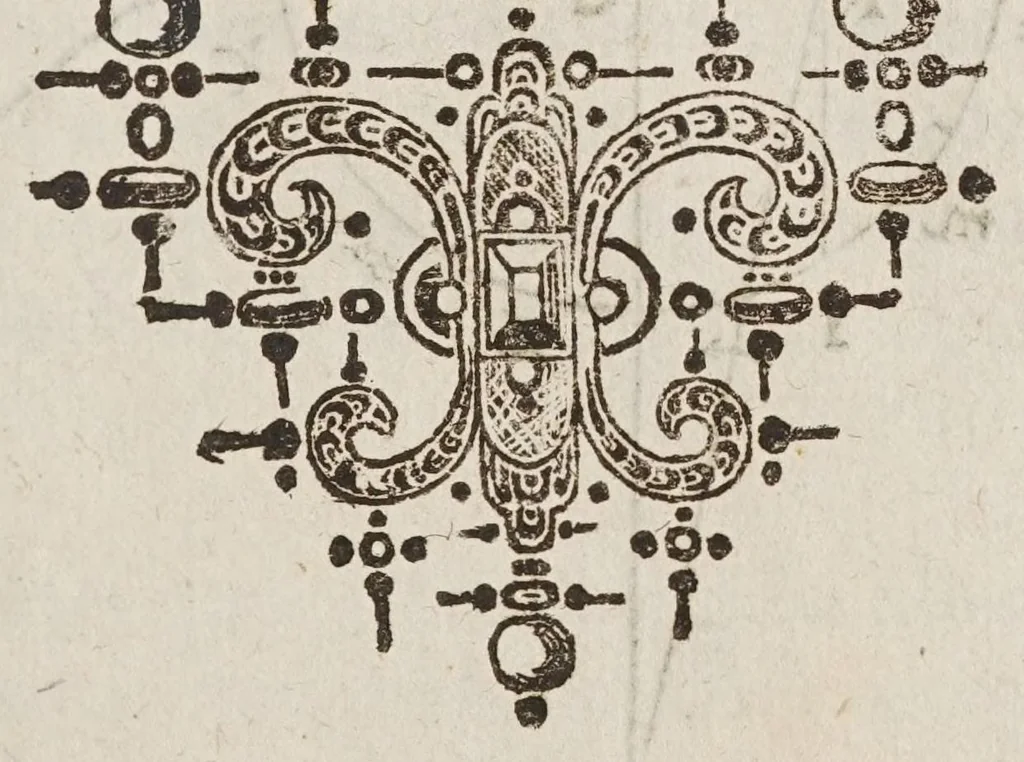 An illustration from Avstriaca sidera heliocyclia astronomicis hypothesibvs jlligata, 1633, leaf 39