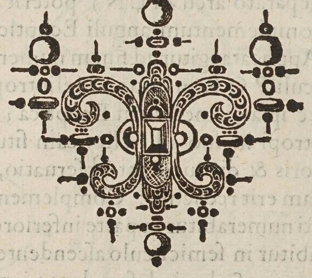 An illustration from Avstriaca sidera heliocyclia astronomicis hypothesibvs jlligata, 1633, leaf 46
