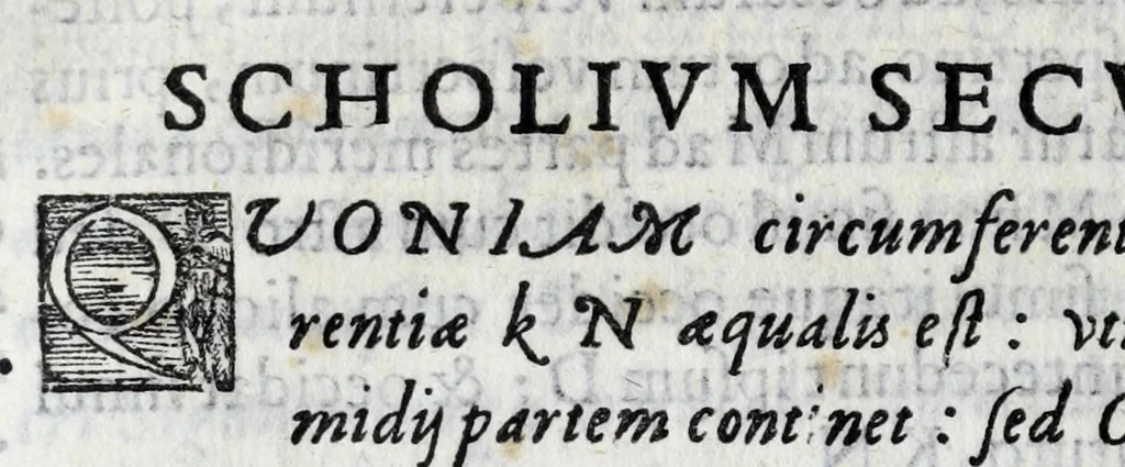 An illustration from Avtolyci De vario ortv et occasv astrorvm inerrantivm : libri dvo, nvnc primvm de Graeca lingua in Latinam conuersi : scholiis antiquis & figuris illustrati, de Vaticana Bibliotheca deprompti, 1588, leaf 82