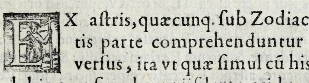 An illustration from Avtolyci De vario ortv et occasv astrorvm inerrantivm : libri dvo, nvnc primvm de Graeca lingua in Latinam conuersi : scholiis antiquis & figuris illustrati, de Vaticana Bibliotheca deprompti, 1588, leaf 89