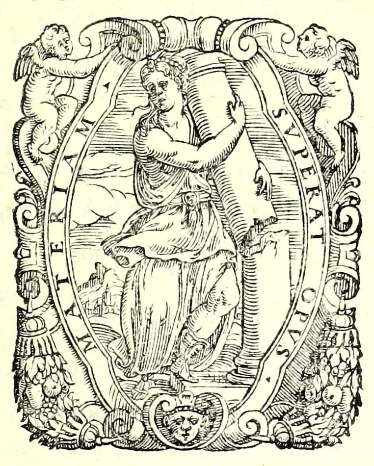 An illustration from Avvertimenti, et essamini intorno a qvelle cose, che richiedono a vn perfetto bombardiero : cosi circa all'artiglieria, come anco à fuochi arteficiati, 1580, leaf 5