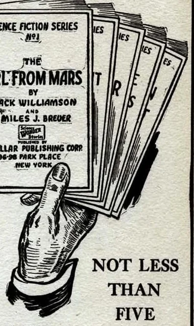 An illustration from Air Wonder Stories, Aug 1929, 1929, leaf 92