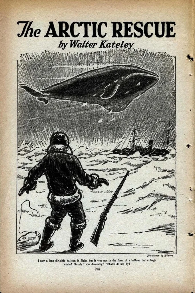 An illustration from Air Wonder Stories, May 1930, 1930, leaf 15