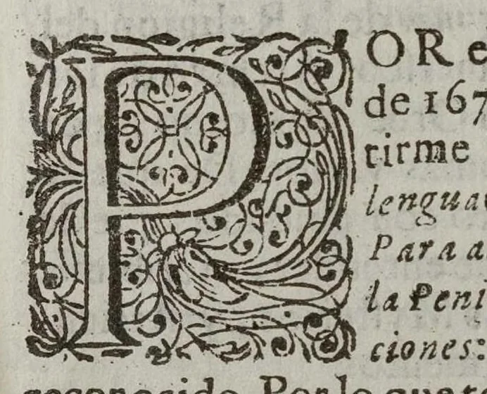 An illustration from Arte de lengva mexicana, dispvesto, 1673, leaf 6