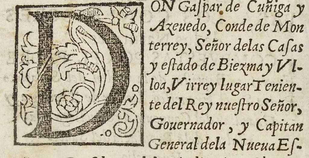 An illustration from Advertencias : para los confessores de los naturales, 1600, leaf 5