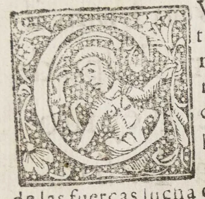 An illustration from Confessionario mayor, y menor en lengva mexicana. Y platicas contra las supresticiones sic de idolatria, que el dia de oy an quedado a los naturales..., 1634, leaf 11