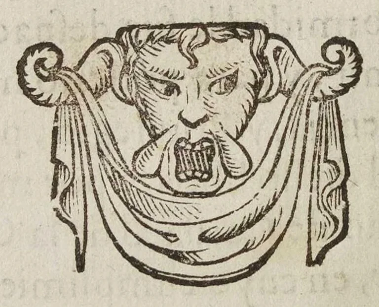 An illustration from Confessionario mayor, y menor en lengva mexicana. Y platicas contra las supresticiones sic de idolatria, que el dia de oy an quedado a los naturales..., 1634, leaf 7