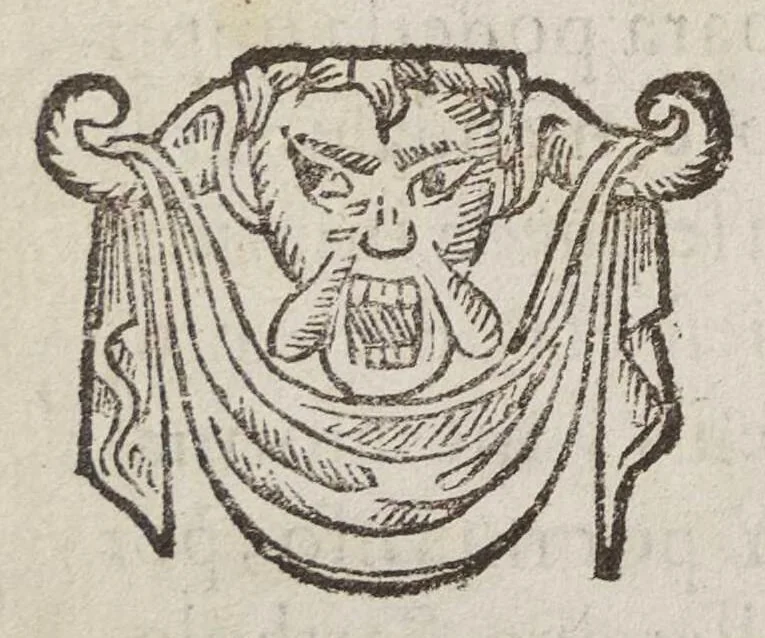 An illustration from Confessionario mayor, y menor en lengva mexicana. Y platicas contra las supresticiones sic de idolatria, que el dia de oy an quedado a los naturales..., 1634, leaf 7
