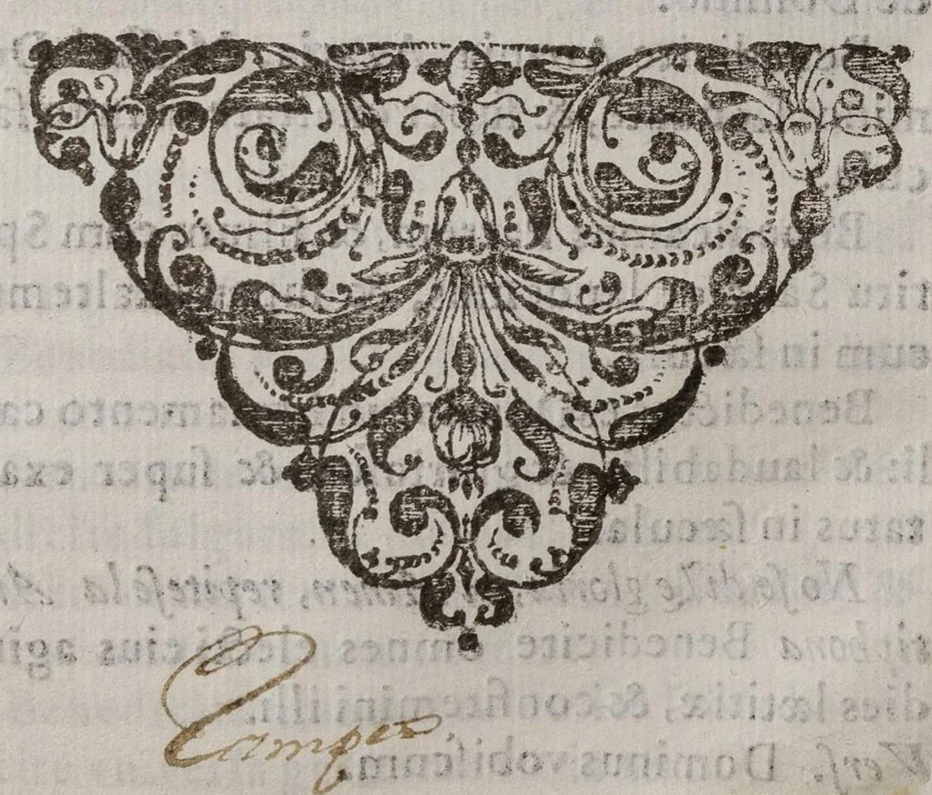 An illustration from Manval De los Santos Sacramentos en el Idioma de Michuacan, 1690, leaf 127