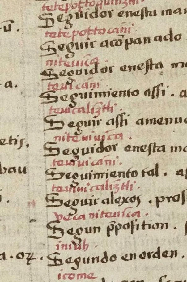 An illustration from Dictionarium ex Hisniensi in Latinum sermonem, 1540, leaf 283