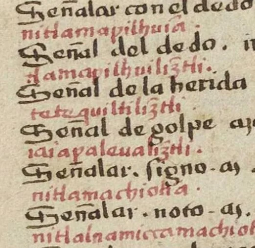An illustration from Dictionarium ex Hisniensi in Latinum sermonem, 1540, leaf 285