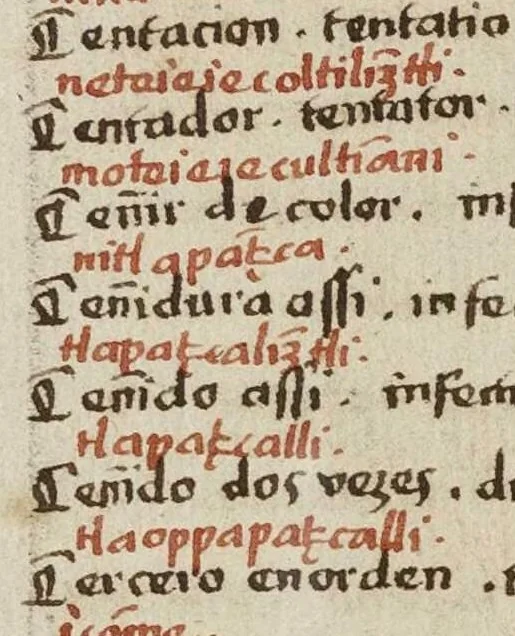 An illustration from Dictionarium ex Hisniensi in Latinum sermonem, 1540, leaf 295