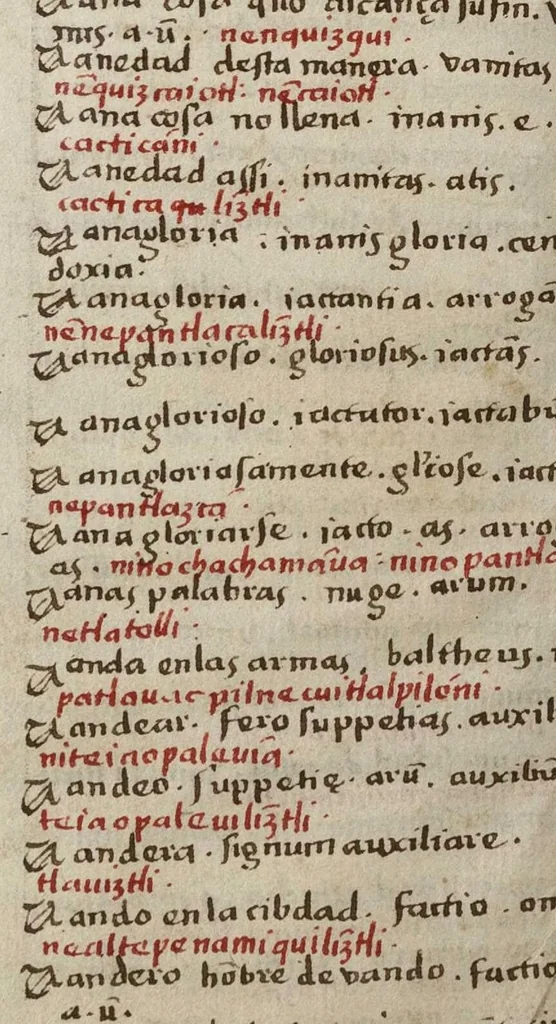 An illustration from Dictionarium ex Hisniensi in Latinum sermonem, 1540, leaf 305