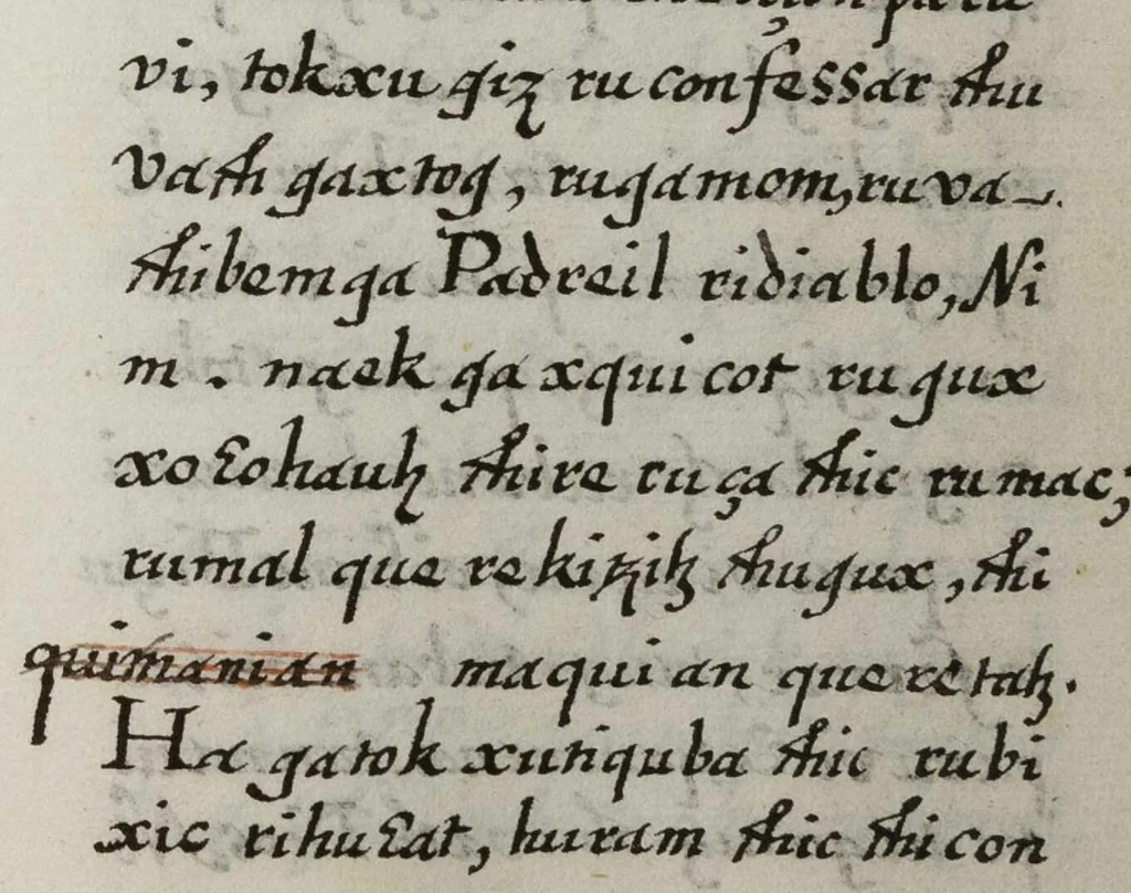 An illustration from Libro de pláticas, 1662, leaf 234