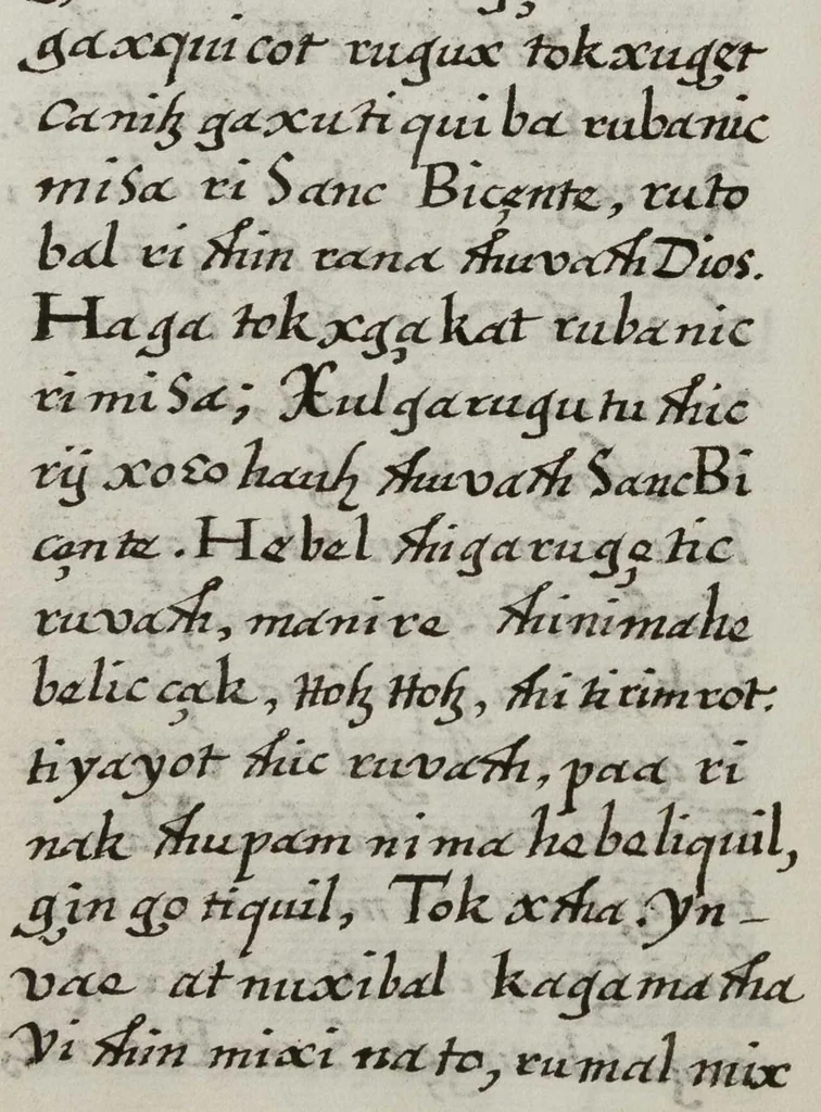 An illustration from Libro de pláticas, 1662, leaf 243