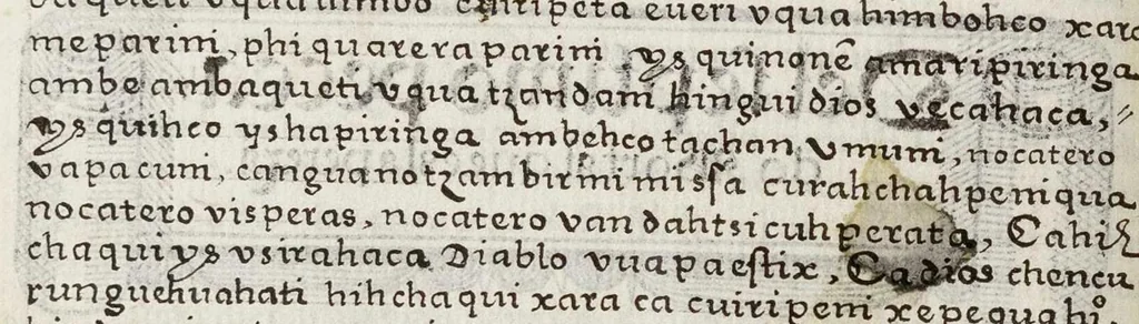 An illustration from Tratado de la doctrina, 1568, leaf 313