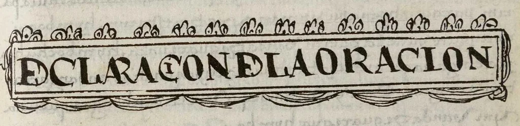 An illustration from Tratado de la doctrina, 1568, leaf 356