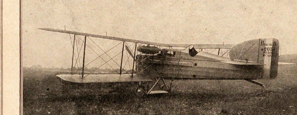 An illustration from L'Aʹeronautique, 1919, leaf 582