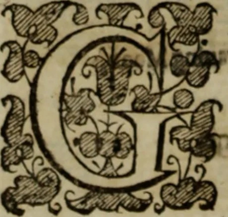 An illustration from Ayres and dialogues, : for one, two, and three voyces, 1653, leaf 103