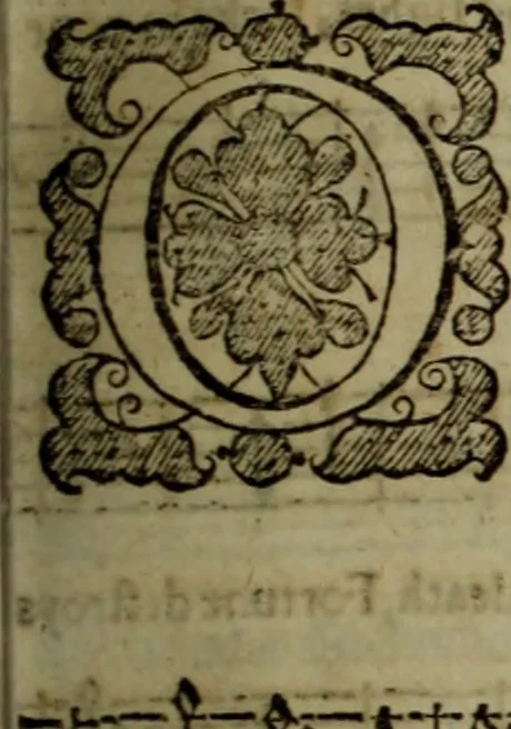 An illustration from Ayres and dialogues, : for one, two, and three voyces, 1653, leaf 126