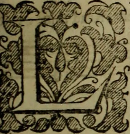 An illustration from Ayres and dialogues, : for one, two, and three voyces, 1653, leaf 136
