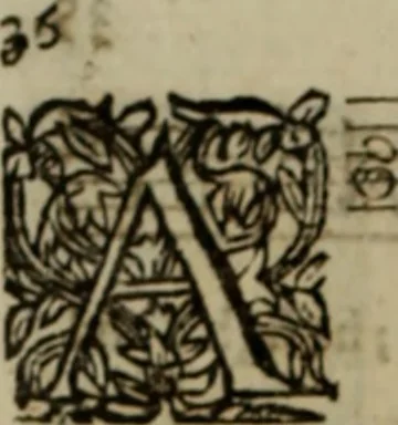 An illustration from Ayres and dialogues, : for one, two, and three voyces, 1653, leaf 141