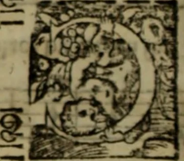 An illustration from Ayres and dialogues, : for one, two, and three voyces, 1653, leaf 143