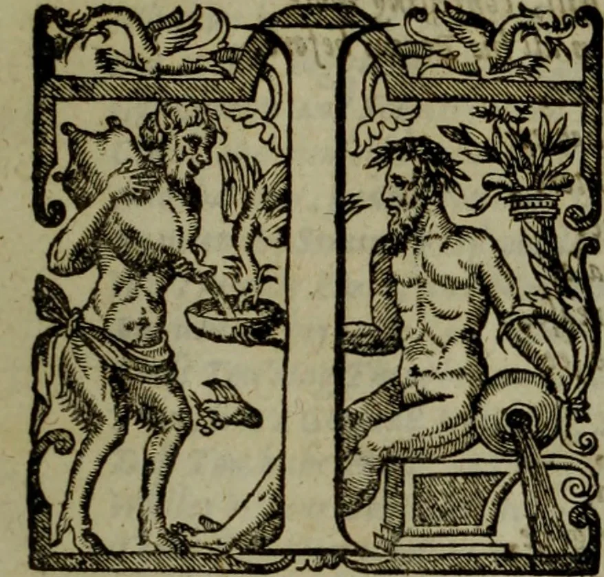An illustration from Ayres and dialogues, : for one, two, and three voyces, 1653, leaf 156