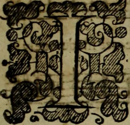 An illustration from Ayres and dialogues, : for one, two, and three voyces, 1653, leaf 204