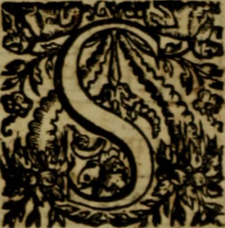 An illustration from Ayres and dialogues, : for one, two, and three voyces, 1653, leaf 205