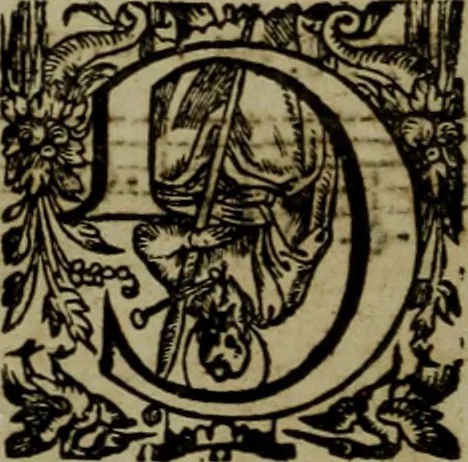 An illustration from Ayres and dialogues, : for one, two, and three voyces, 1653, leaf 206