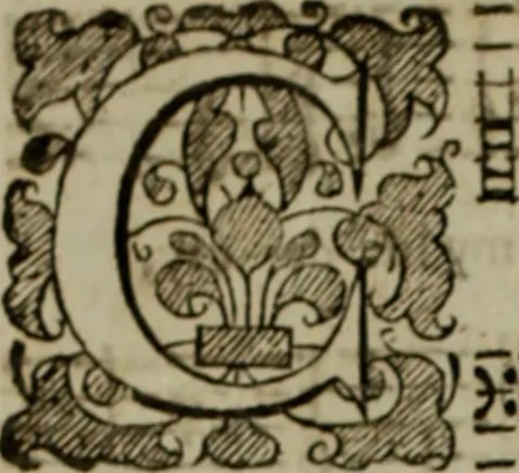An illustration from Ayres and dialogues, : for one, two, and three voyces, 1653, leaf 35