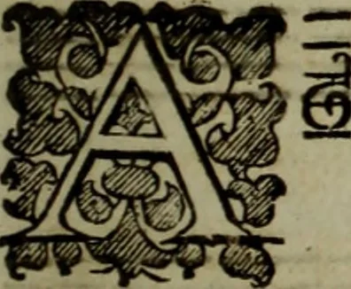 An illustration from Ayres and dialogues, : for one, two, and three voyces, 1653, leaf 36