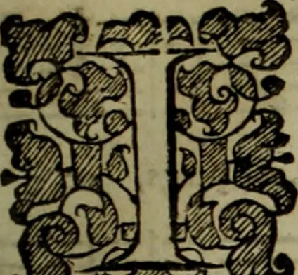 An illustration from Ayres and dialogues, : for one, two, and three voyces, 1653, leaf 48