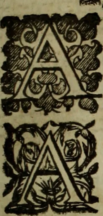 An illustration from Ayres and dialogues, : for one, two, and three voyces, 1653, leaf 62