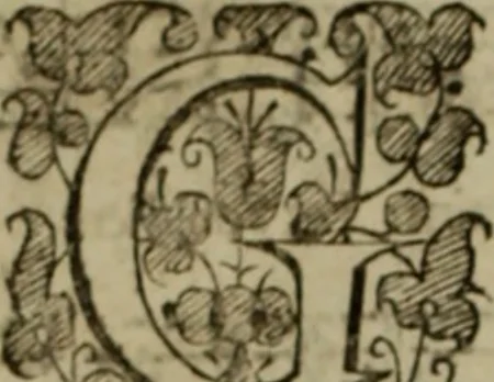An illustration from Ayres and dialogues, : for one, two, and three voyces, 1653, leaf 67