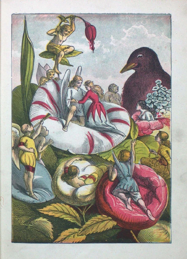 An illustration from Little Totty, and other nursery tales, 1859, leaf 16