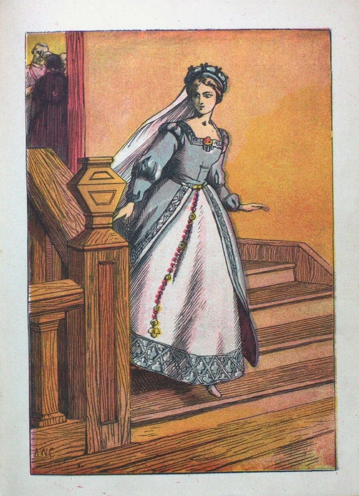 An illustration from Little Totty, and other nursery tales, 1859, leaf 36