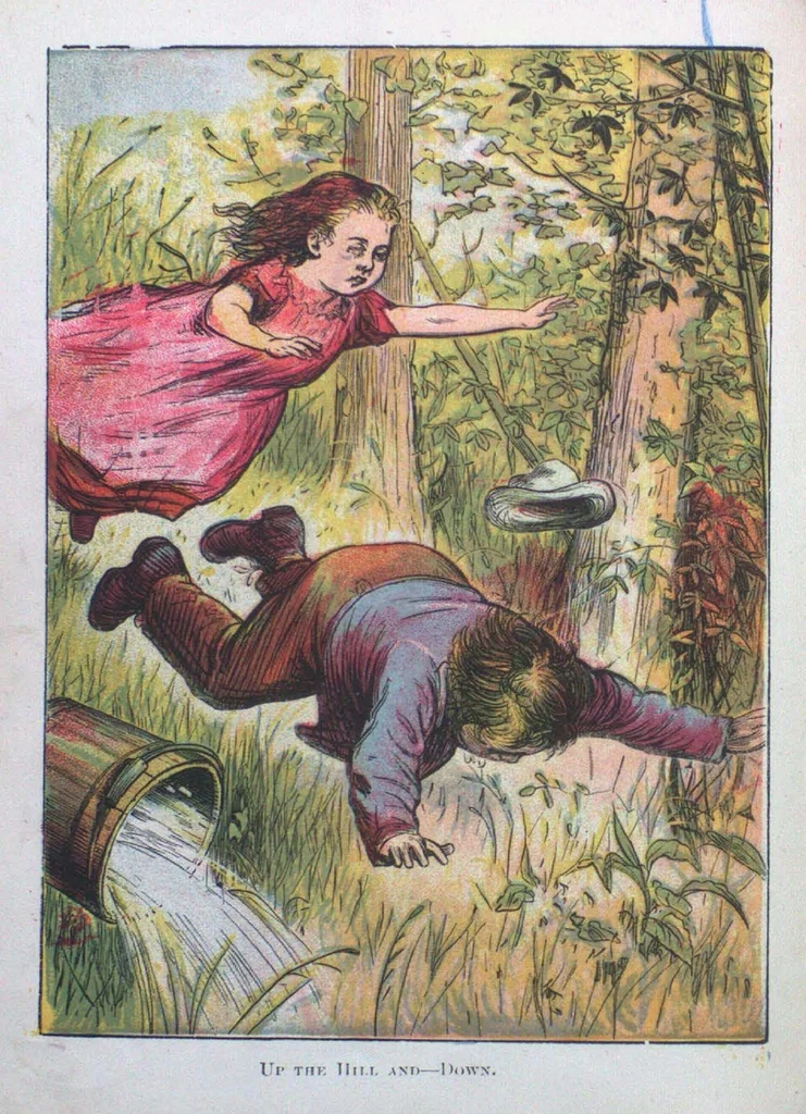 An illustration from Little Totty, and other nursery tales, 1859, leaf 43