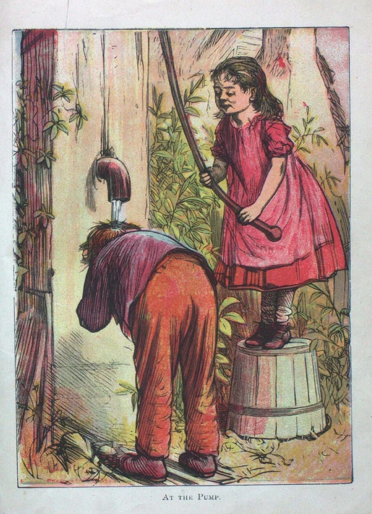 An illustration from Little Totty, and other nursery tales, 1859, leaf 50
